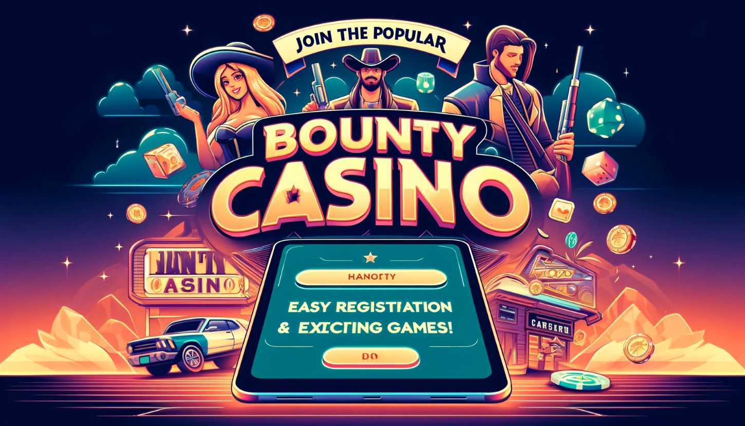 Регистрация и игры в казино Баунти
